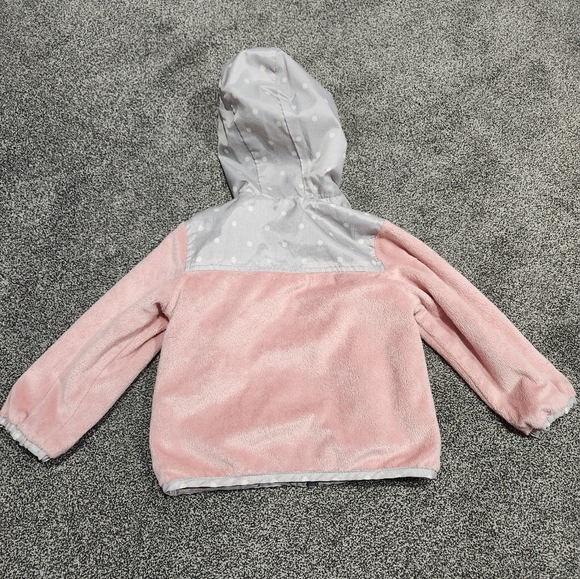 OshKosh reversible light weight jacket. Toddler girl - size 3T/4T. - Picture 4 of 7